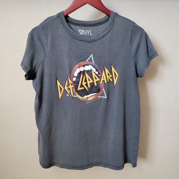 Torrid Def Leppard Classic Fit Crew Graphic Band Tee Shirt - Picture 2 of 11